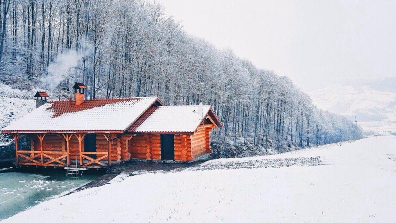 Комплекс Скала Vila Serednye Vodyane Exterior foto